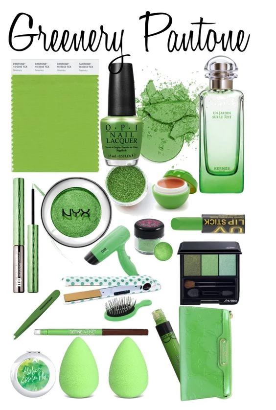 Paleta de colores Greenery Pantone