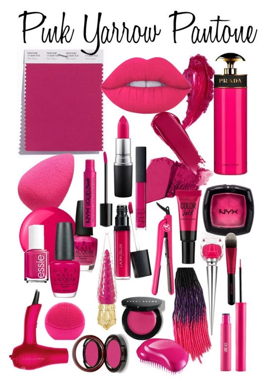 Color Pantone Pink Yarrow, vibrante y llamativo