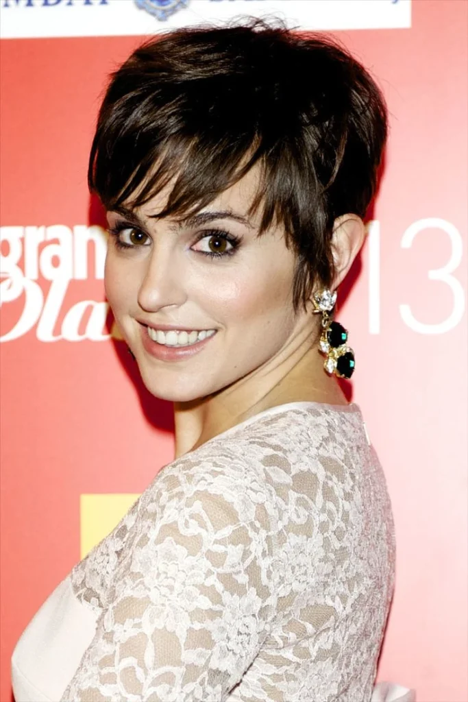 Estilo de pixie como el de Verónica Echegui: elegante y sofisticado, adaptado a las facciones.